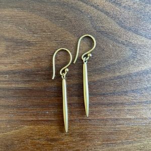 Gold Drop earrings